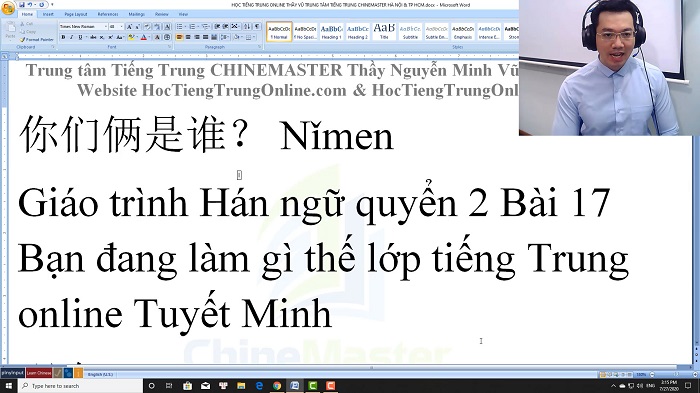 Bài tập luyện dịch tiếng Trung Quốc Part 6
