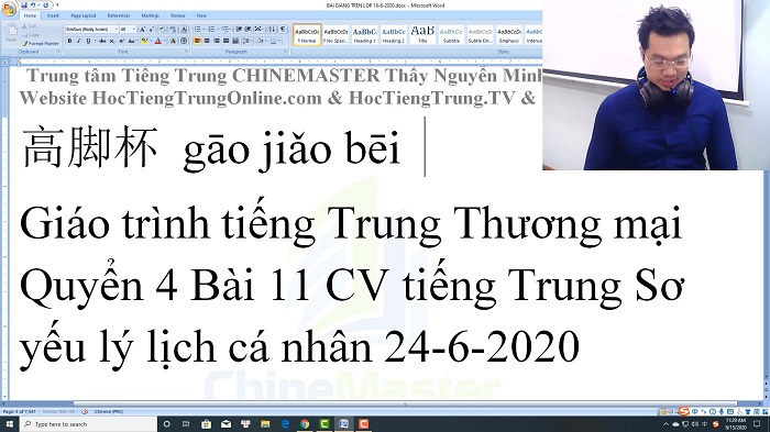 Bài tập luyện dịch tiếng Trung Quốc Part 9