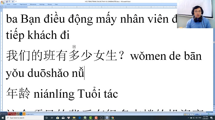Thi thử HSK online TiengTrungHSK bài tập 5 trung tâm tiếng Trung thầy Vũ tphcm