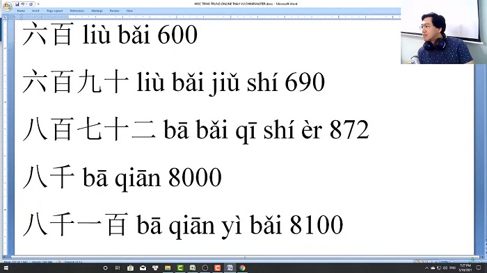 Từ vựng HSK 9 cấp theo tiêu chuẩn mới
