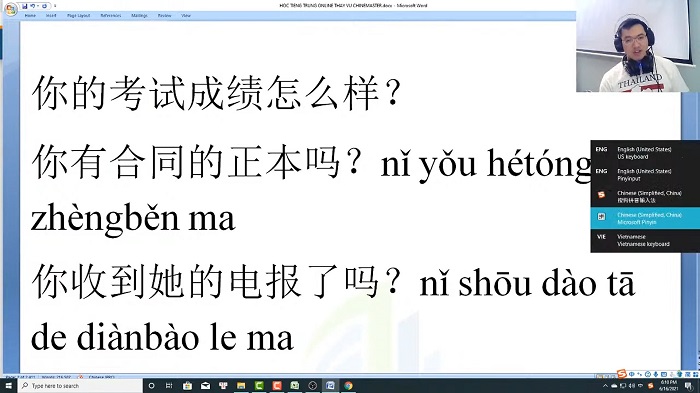 Giáo trình luyện dịch HSK 9 cấp học từ vựng HSK mới