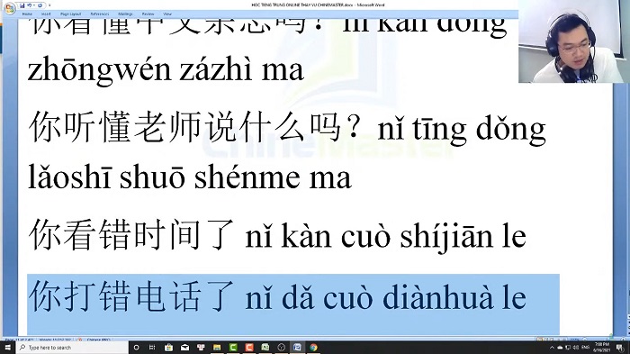 Giáo trình luyện dịch tiếng Trung HSK 9 cấp Thầy Vũ trung tâm tiếng Trung Quận 10 TPHCM