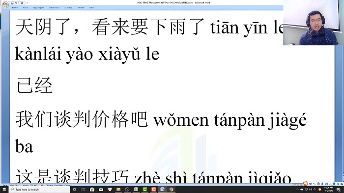 Bài tập luyện nghe tiếng Trung HSK 7 online Thầy Vũ giảng bài trung tâm tiếng Trung quận 10 tphcm